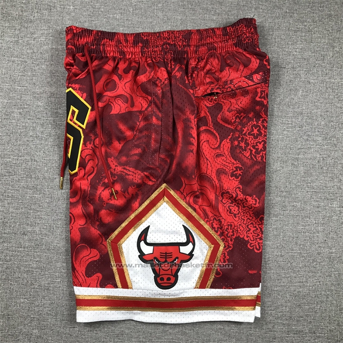 Short Chicago Bulls Special Year of The Tiger Rouge